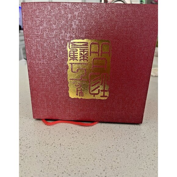 Feng Shui Amber Pi Yao/Pi Xiu Wealth Prosperity Statue 4" New Figurine In Box - Picture 2 of 8